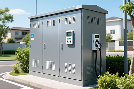 马尾充电桩箱式变电站